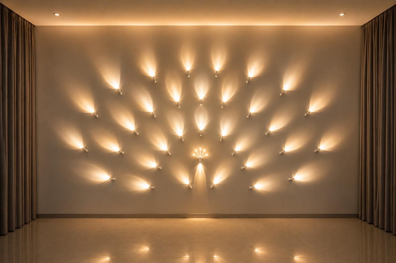 Decorative lighting installation