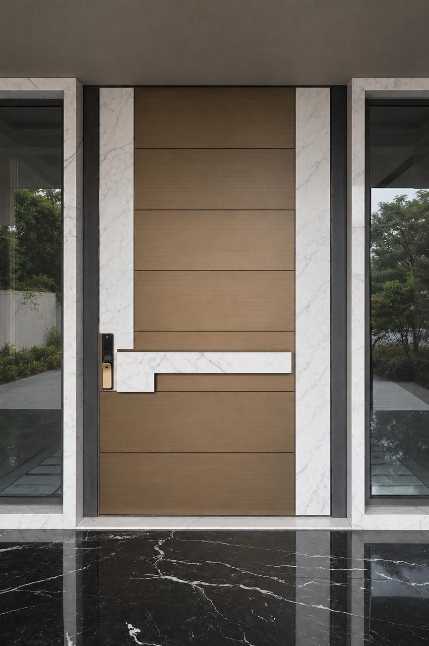 Bespoke architectural entrance