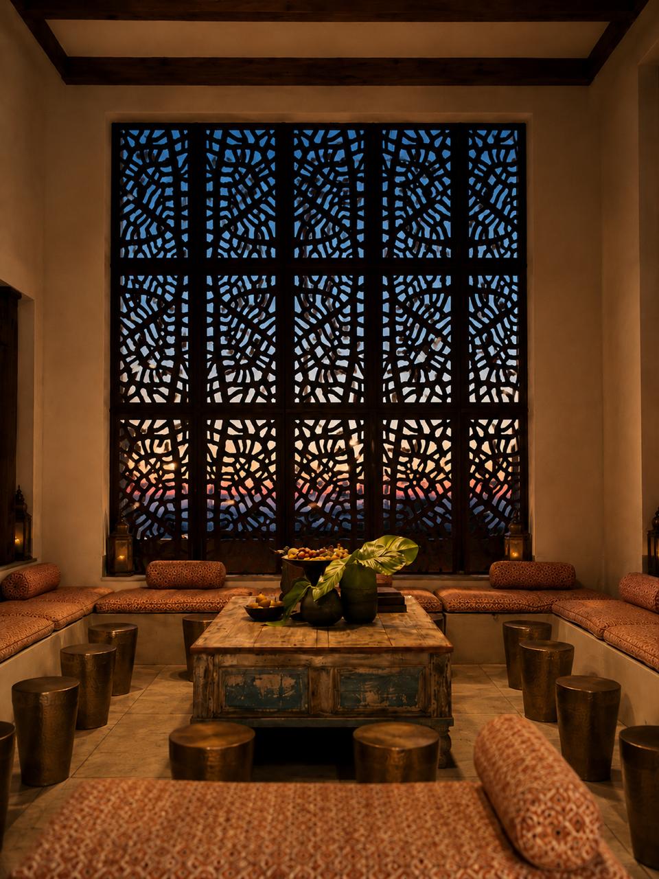 Architectural metal screen